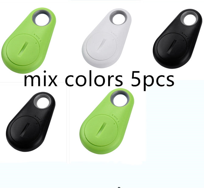 Bluetooth anti-lost key finder fobs, mixed colors set of 5.