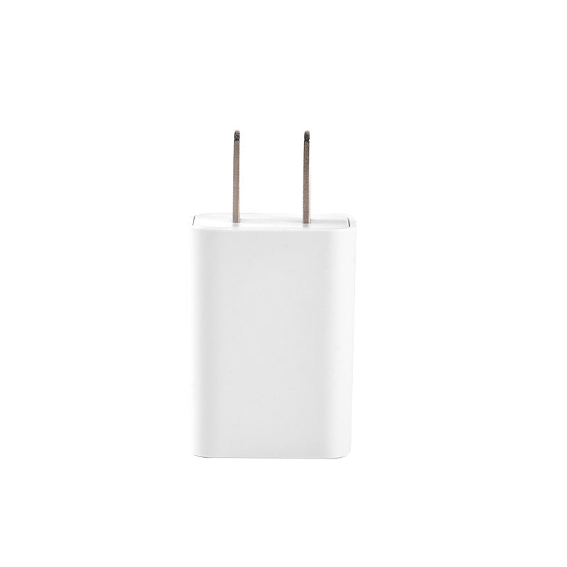 Power adapter block with two prongs for electric hair removal shaver