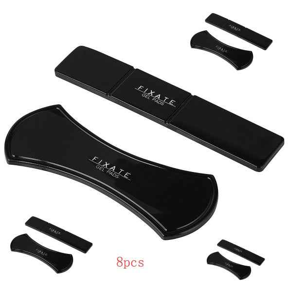 Multifunctional gel pads set, black, 8 pads
