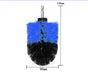 Spherical brush blue