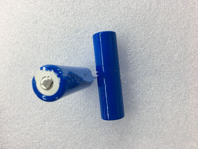 Blue wall anchor and screw set for doorbell camera mounting