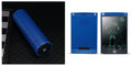 Blue 500ml smart vacuum bottle with packaging box and LED temperature display